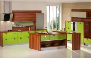 Kuchyně Delta Zelená